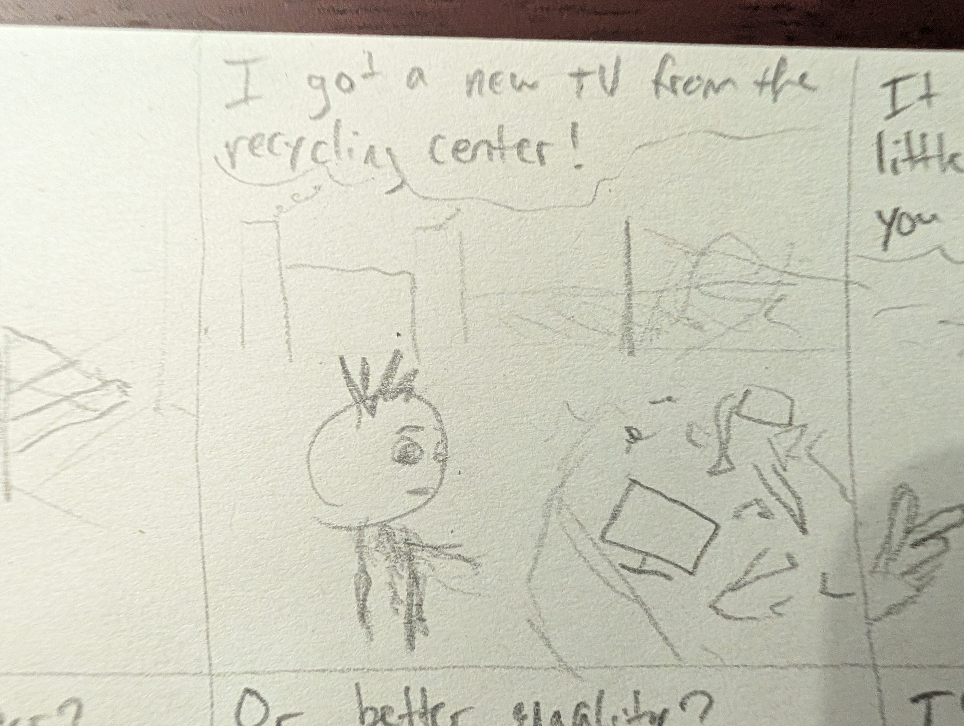 An Unnecessary Upgrade comic panel 2